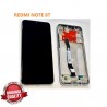 LCD DISPLAY FRAME BIANCO SILVER XIAOMI REDMI NOTE 8T M1908C3XG MATRICE ORIGINALE